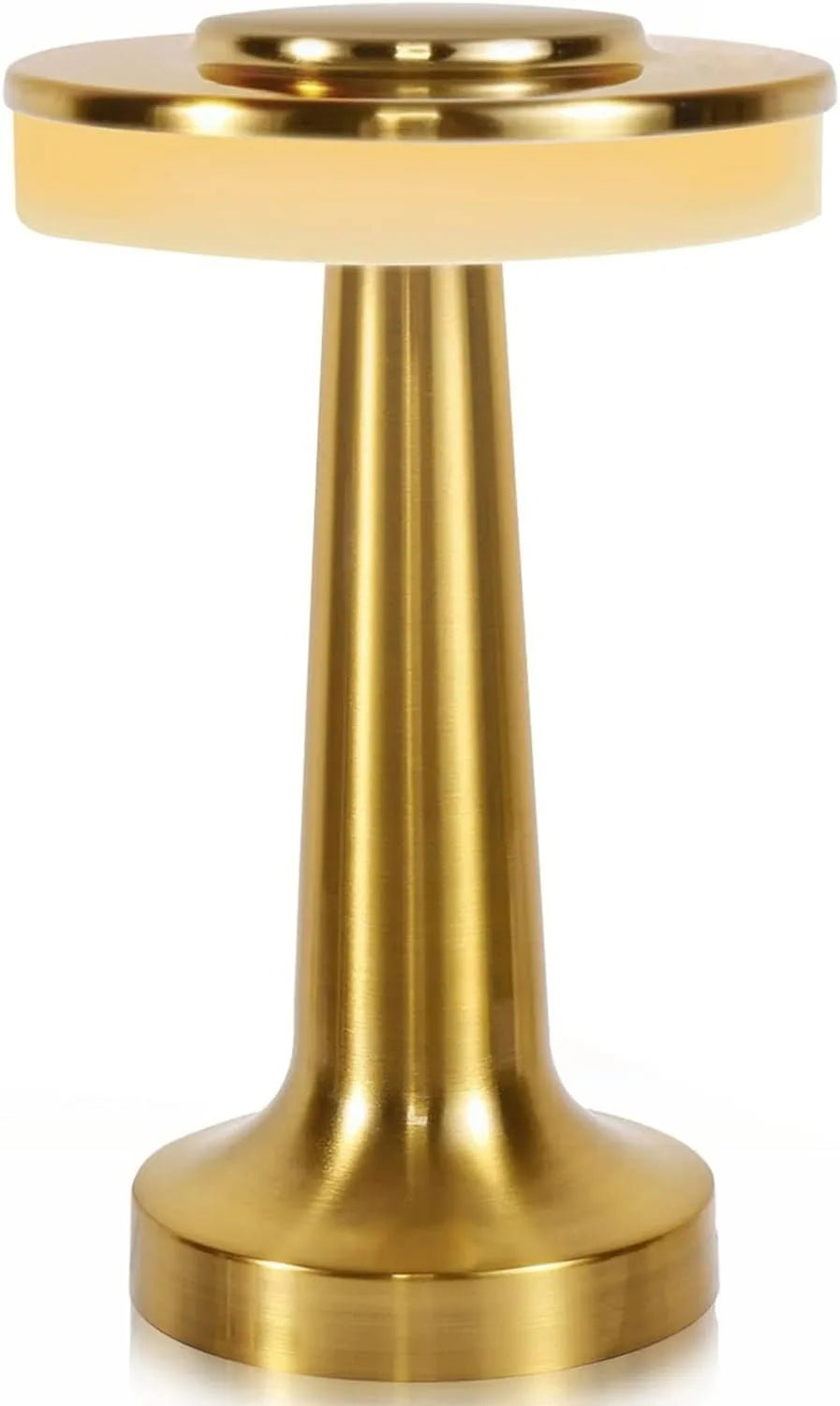 Desketic Tamburo Cordless Brass Halo Lamp — Desketic Architectural & Ambient Luminescence — view 3