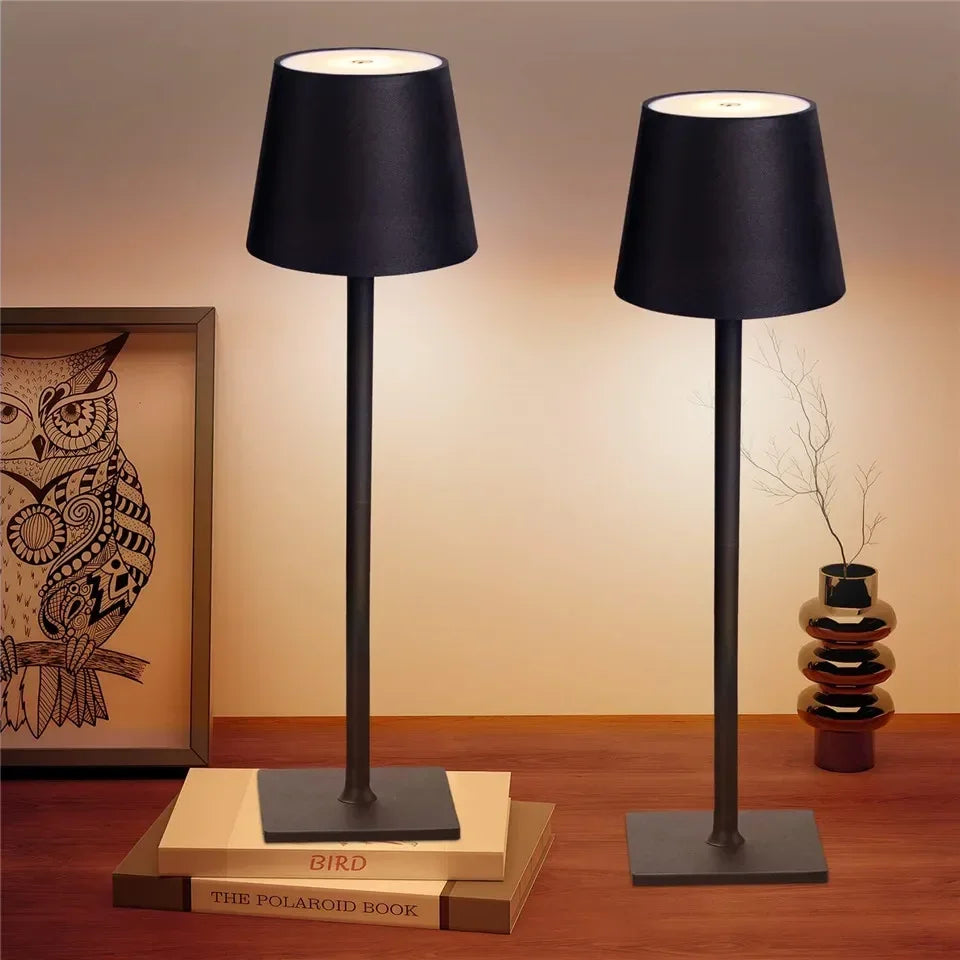 Desketic Fusto Cordless Cone-Shade Table Lamp — Desketic Architectural & Ambient Luminescence — view 3
