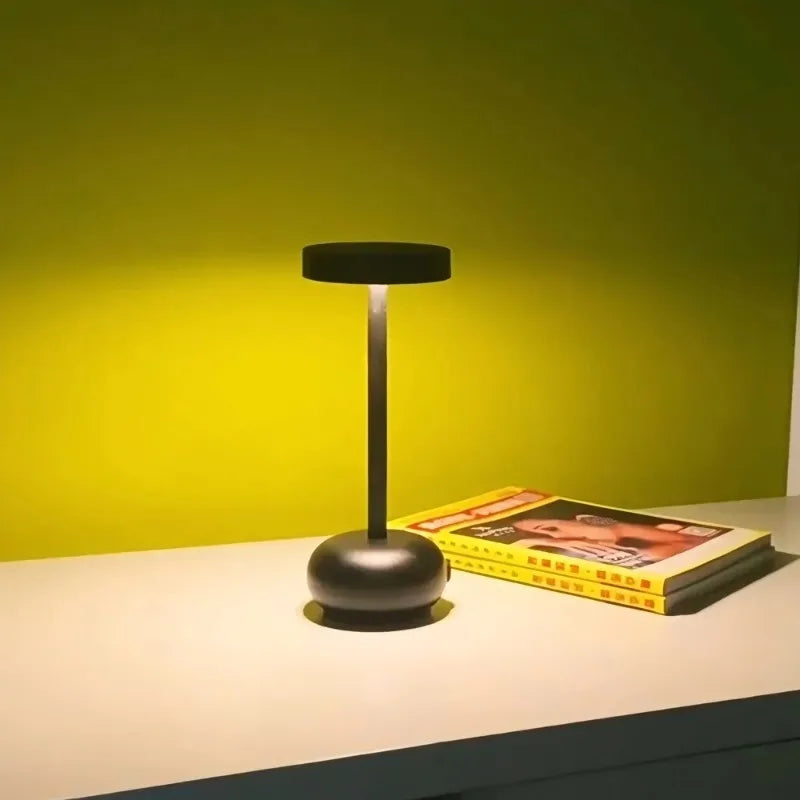 Desketic Stelo Cordless Mushroom-Base Desk Light — Desketic Architectural & Ambient Luminescence — view 3
