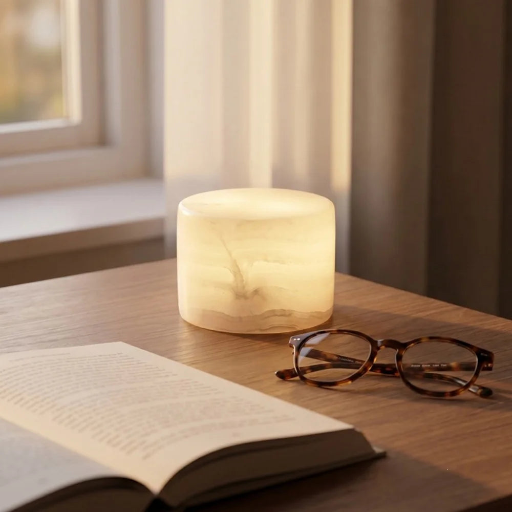 Desketic Lume Cordless Marble Tap Light — Desketic Architectural & Ambient Luminescence — view 2