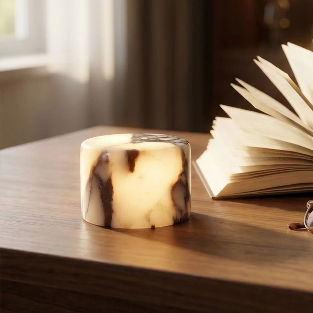 Desketic Lume Cordless Marble Tap Light — Desketic Architectural & Ambient Luminescence — view 3