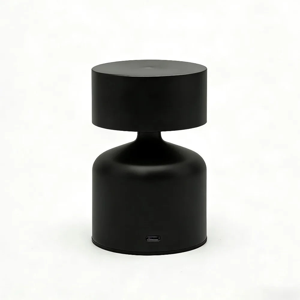 Desketic Sasso Sculpted Cylinder Ambient Lamp — Desketic Architectural & Ambient Luminescence