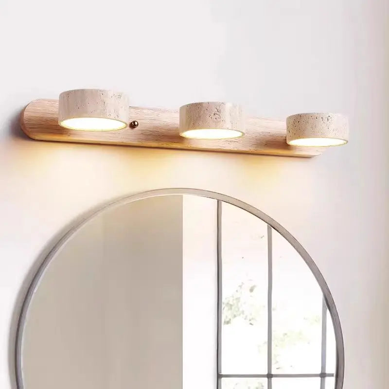Desketic Riva Travertine Twin Wall Luminaire — Desketic Architectural & Ambient Luminescence