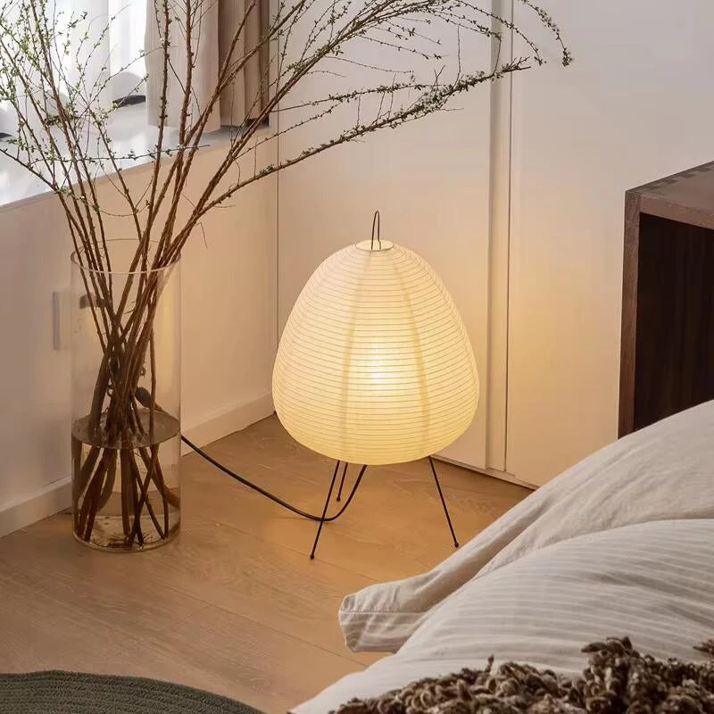 Desketic Nuvola Rice Paper Tripod Ambient Lamp — Desketic Architectural & Ambient Luminescence