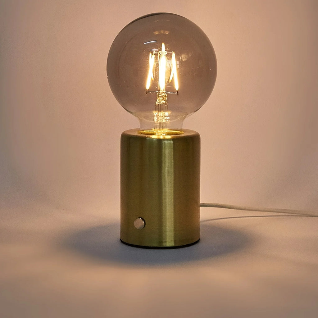 Desketic Globo Electroplated Brass Filament Globe Lamp — Desketic Architectural & Ambient Luminescence